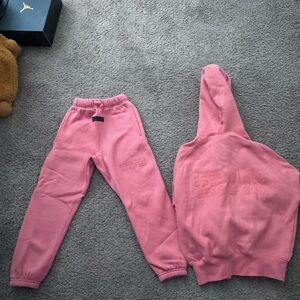 Unisex fear of god essentials sweatsuit